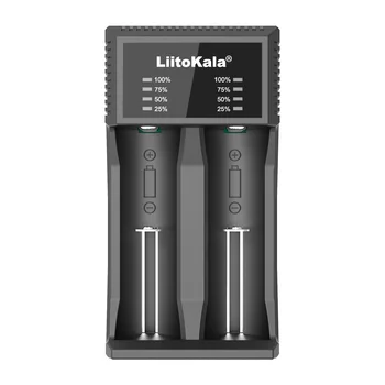 LiitoKala Lii-C2 Lii-PL2 Умно Универсално зарядно е подходящ за 18650 21700 26650 17500 1.2 AA AAA SC/21700 с батерии, ПХБ