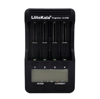 LiitoKala lii-500 LCD дисплей 3,7 1,2 В 18650 26650 16340 14500 10440 18500 20700B 21700 Зарядно устройство с екран