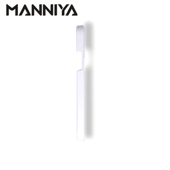 MANNIYA за Новия iphone 13 12 11 pro max mini XS XR XS MAX 5 6 7 8 plus SE2020 3D Двете Празни бели Калъфи за телефони, 10 бр./лот
