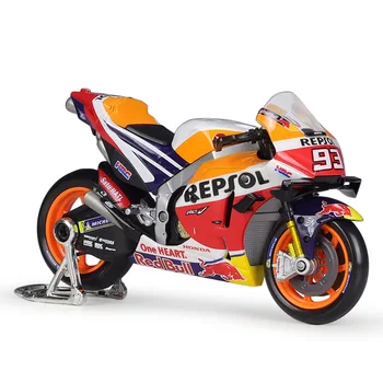 Maisto 1:18 Репсол Honda Team Rc213v 2021 #93 #44 Марк Маркес Moto Gp Състезателни Леярна сплав Модел на Мотоциклет Колекция Подарък играчка
