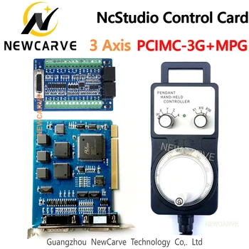 Ncstudio 3 Axial Система за Управление на PCIMC 3G Карта за Контрол на Трафика С Впръскване на Маховиком За Смилане на Струг с ЦПУ V5 Система NEWCARVE