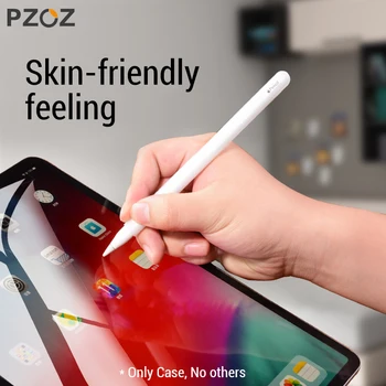 PZOZ За iPad Pro 2018 Силиконов Калъф За Писалки Apple Pencil 2 Калъф Титуляр на Върха Таблет Сензорен Стилус Защитно покритие за Носене