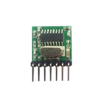 QIACHIP 5 парчета 433 Mhz Супергетеродинный радиочестотни безжичен модул предавател 1527 Кодиране EV1527 Код 3 В-24 За дистанционно управление