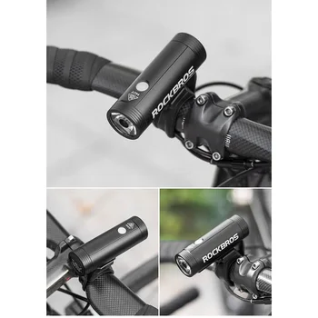 ROCKBROS Велосипеден Фенера Водоустойчив 800 Лумена Велосипеден Предния Фенер USB Зареждане 4000 ма IPX6 Водоустойчива Led Фаровете за Велосипеден Фенерче