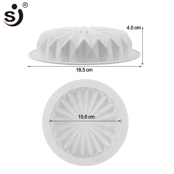 SJ 3D Форма За Торта Силиконовата За Украса на Силиконови Инструменти за Коледна хартия за Печене Инструменти за Десерт шоколадови Бонбони Хранително-вкусовата Кухненски Бар