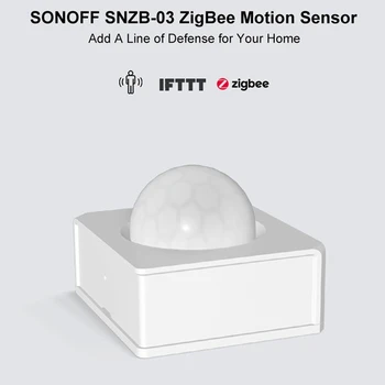 SNZB-03 ZigBee Сензор за Движение Умен Дом Откриване на Аларма Работа С ZigBee Мост Умен Дом за Сигурност За Android и IOS