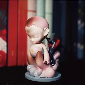 SOS ДЕТСКИ Blind Box Играчки Готина Тенденция Игра на стик фигура Кукли Колекция кукли украсени сладки аниме модели играчки за Деца и Възрастни