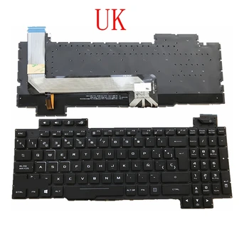 SP/LA/UK/GR/BG/FR/PO Клавиатура с подсветка за ASUS ROG Strix GL503 GL703 GL503V GL503VD GL503VD-DB71 DB74 GL503VM GL503VS Испански