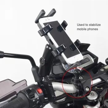 SPEEDWOW Мотоциклетът Писалка, за закрепване на шина Ширина 12-37 мм U-Образен Болт с 1 инчов Топка За Мобилен телефон Gopro GPS, PDA
