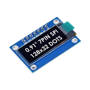 SSD1306 7PIN 0,91 см 128x32 SPI OLED Модул 0,91 