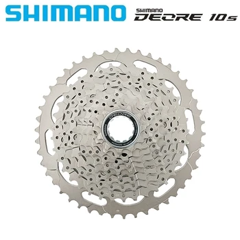 Shimano Deore 10 Бързо Велосипедна лента M6000 M4100 CS-M4100 10S 10V SLX XT МТБ Планинско колоездене Свободно движение 42T 46T