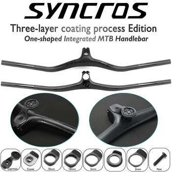 Syncros Изцяло от въглеродни влакна Лост за планински велосипед, FRASER IC SL-8 °C/-17 °/-25 ° МТБ Дължина на волана 60 мм