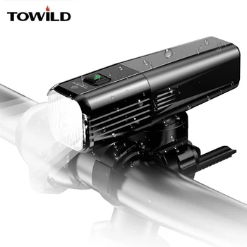 TOWILD BR800 Велосипеден Фенер със Задно Фенер USB Акумулаторна батерия LED МТБ Предната Лампа за Фар Алуминиев Фенер Фенер Велосипеди