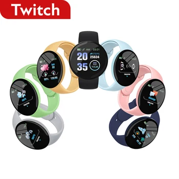 Twitch Bluetooth Цветни Смарт Часовници Мъжки Дамски Спортни Часовници С Пълен Сензорен Екран, Водоустойчив За iPhone Huawei, Xiaomi Смарт Часовници