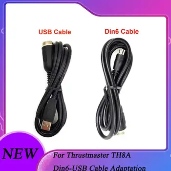 USB кабел за свързване на TH8A и TSSH на Thrustmaster Din-USB-кабел TH8A Кабел Дубликат Част