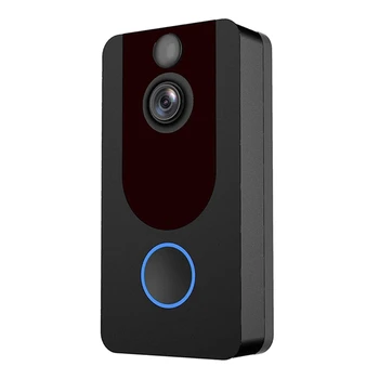 V7 HD 1080P Smart WiFi Видео звънчева Камера Визуален Домофонна система за Нощно Виждане ПР Звънец Безжични Камери за Сигурност