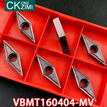VBMT160404-MV VBMT 160404 MV видий вмъкване на Външни стругове поставяне на инструменти за Машини с ЦПУ струговане на Метални инструменти от неръждаема стомана