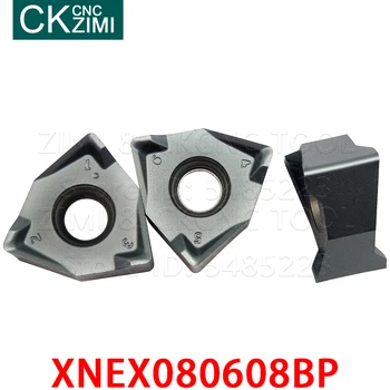 XNEX080608BP-ZM2125 Видий поставяне XNEX 080608 BP Быстрорежущие фрезоване Вложки за Инструменти за струговане с ЦПУ струговане на Метални инструменти за стомана