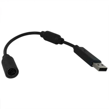 Xunbeifang 100 бр./лот USB-Кабел За Откъсване Кабел С Филтър За Xbox 360 Черен