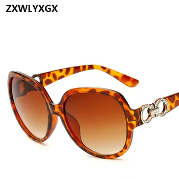 ZXWLYXGX 2021 Gafas Извънгабаритни Градиентные Слънчеви Очила Дамски Маркови Дизайнерски Класически Слънчеви Очила Реколта Oculos De Sol