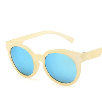 Zilead Модерни Детски Слънчеви очила Желейного Цвят За Момчета и Момичета, Слънчеви очила Матова Рамка, Цветни Светлоотразителни Слънчеви очила Mercury