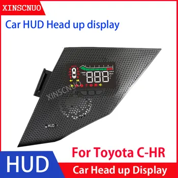 Автоматичен Електронен HUD Главоболие Дисплей За Toyota CHR C-HR 2018 2019 2020 Защитен Екран Шофиране Проектор за измерване на скоростта