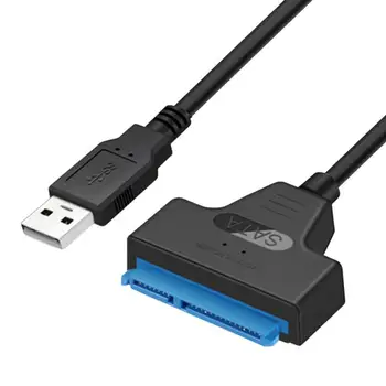 Адаптер USB към SA-TA 22 Пин Sa-ta III към USB-считывателю твърди дискове-за 2,5 