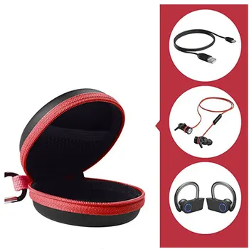 Аксесоари за слушалки, Чанта за съхранение на слушалки може да се съхранява на кабел за слушалки U диск с бутон