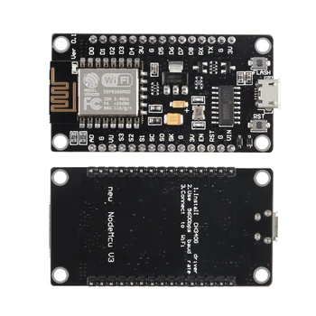 Безжичен Модул за NodeMCU V3 CH340 Lua WiFi Съвет по развитие на Интернет на нещата ESP8266 с печатна платка Антена и USB Порт За Arduino