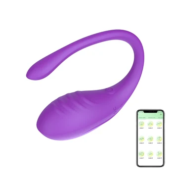 Безжична Bluetooth G Spot Вибратор Вибратор за Жените ПРИЛОЖЕНИЕ за Дистанционно Управление на Облекло Вибрираща Яйце Клитора Женски Вибриращ Колан за Секс Играчки
