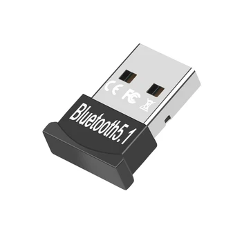 Безжична Bluetooth Usb 5.1 Адаптер Водача Безплатно BT 5 1 Чипсет 8561 USB Dongle Предавател за PC преносим Компютър