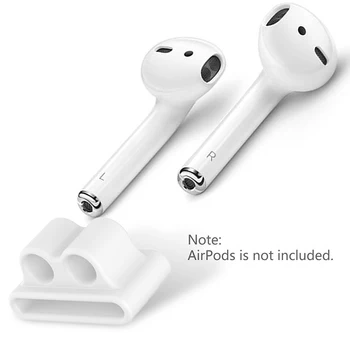 Безжични Bluetooth Слушалки С Защита От загуба на Силиконова Поставка за употреба За AirPods Apple i7 Слушалки Втулки Притежателя Клип За Apple Watch