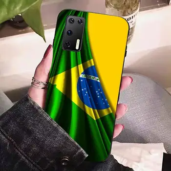 Бразилия Бразилски флаг на Калъф за мобилен Телефон Huawei P30 40 20 10 8 9 lite pro plus Psmart2019