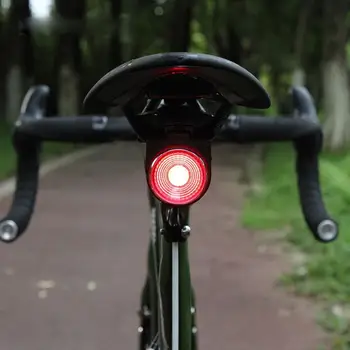 Велосипеден Автоматична Спирачка Задна Светлина Безжично Дистанционно Управление Пътен под Наем анти-кражба Сигнална Лампа Срещу дъжд