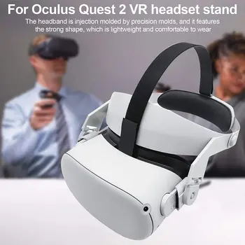 Взаимозаменяеми Каишка Halo за Oculus Quest 2 Каишка Превръзка на главата и Очила за Виртуална Реалност Подкрепа Слушалки за Quest 2 и Аксесоари