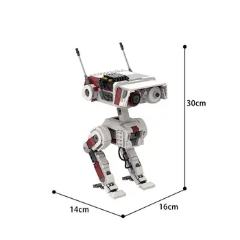 Високотехнологични Роботи Игра Movie Star Fallen Order BD-1 Интелигентен Робот градивните елементи на Колекция от Играчки За Детски Подарък