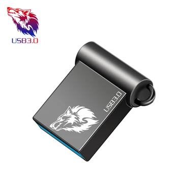 Гореща разпродажба Водоустойчиви Метален USB Флаш Памет бърза скорост на флаш памет от 128 GB, 256 GB мини-Стик U диск