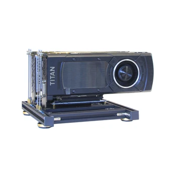 Двойна Скоба за видеокартата САМ Аксесоари За Външно Охлаждане База Може да SLI Притежателя на Радиатора PCIE X16 Алуминиев профил