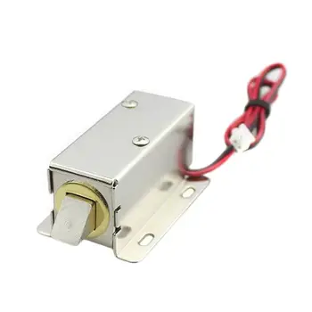 Електрически Електромагнитен Заключване Ключалки ключове скелет KINJOIN 12VDC За Електронно Шкафчета Smart Cabinet Lock