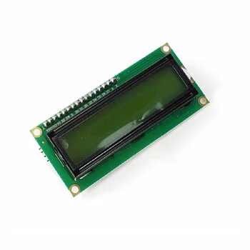 Жълто-зелен екран IIC/I2C Интерфейс 5-1602 течни кристали Модул LCD1602A Екран с модула е Подходящ за Arduino IIC LCD1602