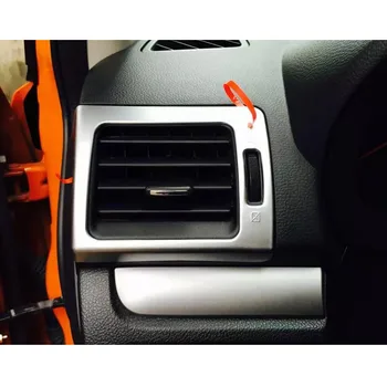 За Subaru Forester 2013 2016 2017 2018 Авто ABS Хром Климатик На Изхода отдушник За Полагане на Гарнитура на Капака Рамка за Декорация