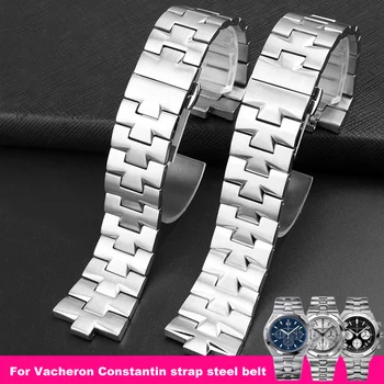 За Vacheron Constantin каишка стомана каишка VC По целия свят 47040 47660 серия твърди специален мъжки каишка за часовника 7 мм 8 мм 8,5 мм