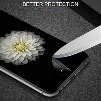 За iPhone SE 2022 Стъклена Фолио, Защитно Фолио За екрана С пълно покритие За Apple iPhone SE 3 7 8 13 Pro Max Mini 12 11 X XR XS Закалено стъкло