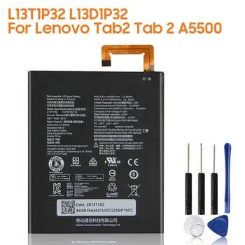 Замяна на Батерията L13D1P32 L13T1P32 За Lenovo Tab 2 A5500 S8-50Е/L A8-50Е/LC Акумулаторна Батерия 4290 ма