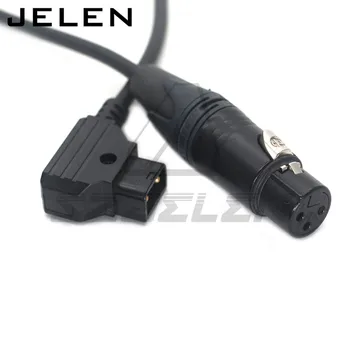 Захранващ кабел DTAP-XLR с 3-пинов конектор за захранващия кабел на монитора