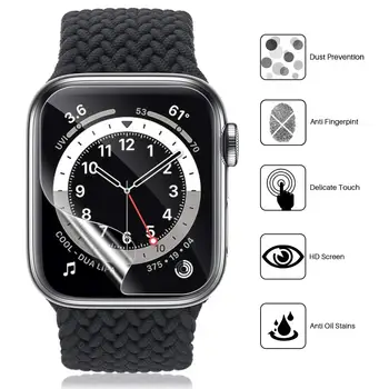 Защитно фолио за дисплея на Apple Watch Series 8 7 6 SE 5 4 iwatch 49 мм 44 мм 40 мм 38 мм 42 мм 41 мм 45 мм Не Стъклена Защитно фолио iwatch