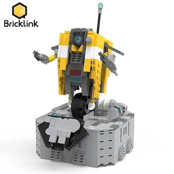 Идеи Bricklink Фигурка Играта Claptrap (CL4P-TP) Робот Икономка Техническа Модел градивните елементи на Играчки За Деца, Подарък