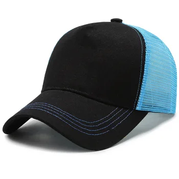 Изработена по поръчка бейзболна шапка с логото, мъжки и дамски Шапка на шофьор на камион, Рекламирующая Мультяшную Шапка 5 Mesh
