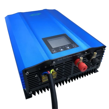 Инвертор връзка решетка висока ефективност 1200W микро - с цветастым LCD PV в нарушават батерии инвертор връзка решетка регулируема