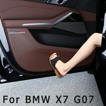 Интериор За BMW X7 G07 Аксесоари за Автомобили Вратата Анти-мръсна Тампон Анти-Шок Тампон Защитно покритие Врати Стикер